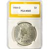 Image 1 : 1904-O Morgan Silver Dollar PGA MS65