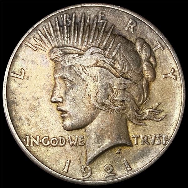 1921 Silver Peace Dollar LIGHTLY CIRCULATED