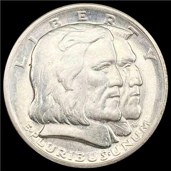 1936 Long Island Half Dollar CLOSELY UNCIRCULATED