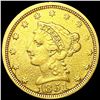 Image 1 : 1851-O $2.50 Gold Quarter Eagle NICELY CIRCULATED