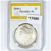 Image 1 : 1898-S Morgan Silver Dollar PGA MS63+ PL