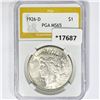 Image 1 : 1926-D Silver Peace Dollar PGA MS65