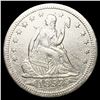 Image 1 : 1853 Arws & Rays Seated Liberty Quarter CLOSELY