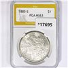 Image 1 : 1885-S Morgan Silver Dollar PGA MS63