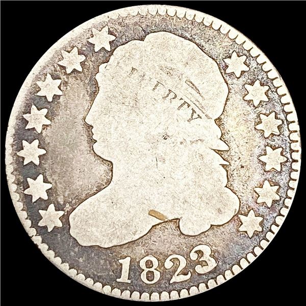 1823 Capped Bust Dime NICELY CIRCULATED