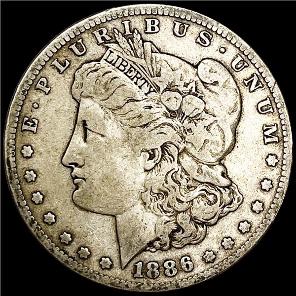 1886-S Morgan Silver Dollar NICELY CIRCULATED