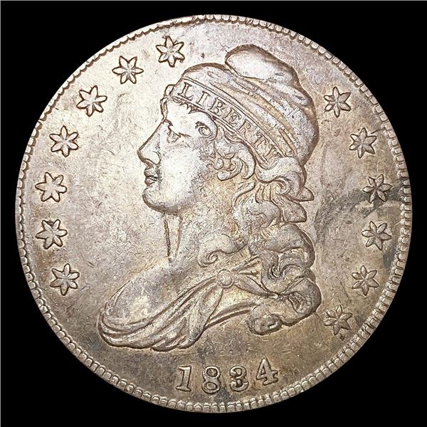 1834 Capped Bust Half Dollar NICELY CIRCULATED