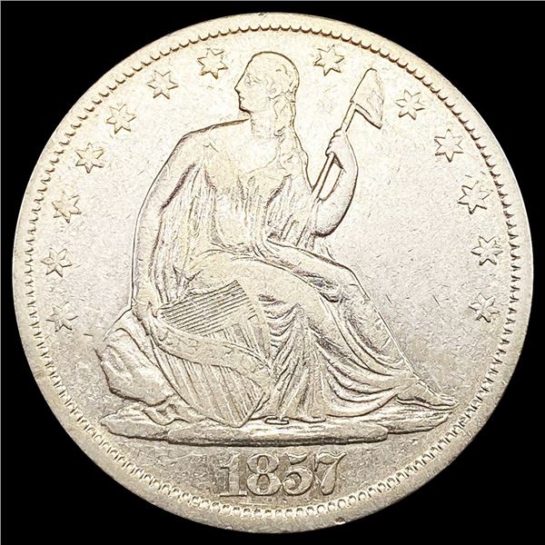 1857-O Seated Liberty Half Dollar NICELY