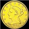Image 1 : 1851 $2.50 Gold Quarter Eagle NICELY CIRCULATED