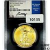 Image 1 : 2017-W $50 1oz AGE Moy Signed NGC MS70
