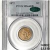 Image 1 : 1872 CAC Indian Head Cent PCGS MS64 RB