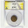 Image 1 : 1892 Indian Head Cent ANACS EF40