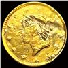 Image 2 : 1849-C Rare Gold Dollar HIGH GRADE