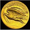 Image 2 : 1907 $20 Gold Double Eagle High Relief CHOICE BU