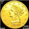 Image 1 : 1847-O $10 Gold Eagle UNCIRCULATED