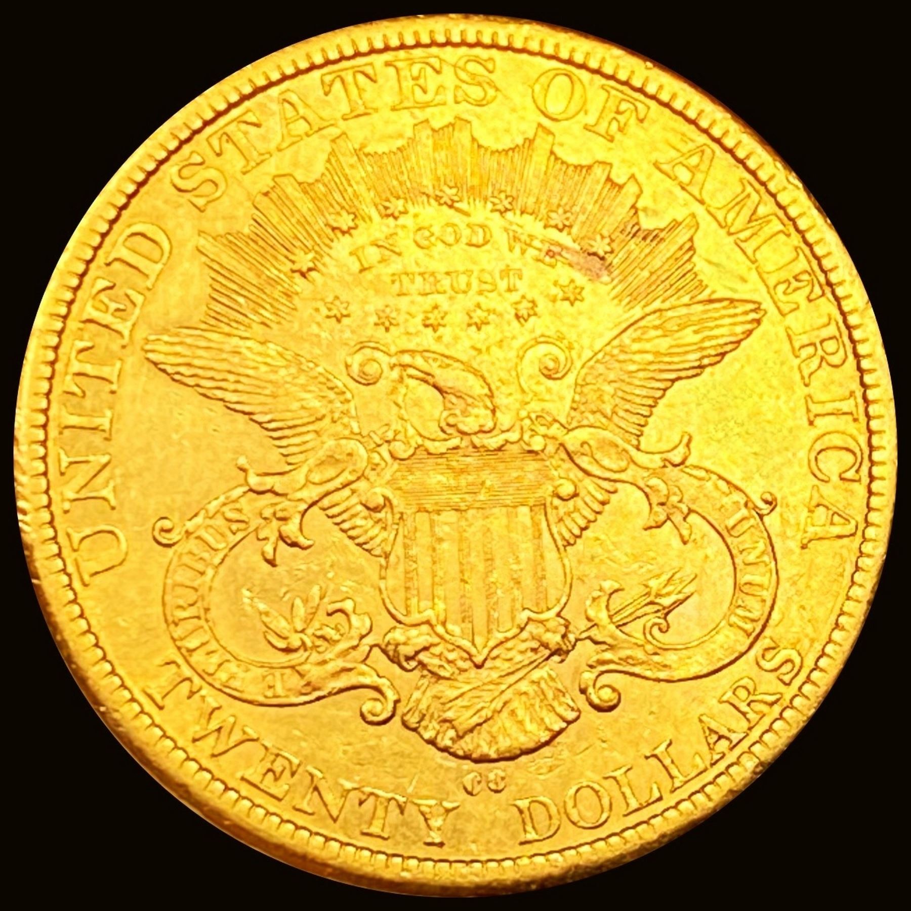 1877-CC $20 Gold Double Eagle UNCIRCULATED