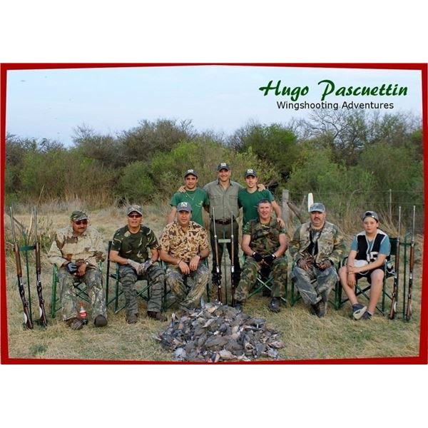 Argentina Wingshooting for 4 hunters!