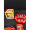 Image 2 : Lot Of Vintage Toys, Spelling Counting Board, Iron & Wonder Woman Pez
