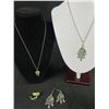 Image 2 : Nice Costume Jewelry Lot & Blown Glass Frog In Box