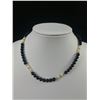 Image 2 : Genuine Pearls & Black Onyx Bead w/14K Gold Beads & 14K Clasp