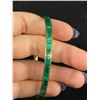 Image 2 : Nice Vintage Malachite Inlay Chanel Bracelet