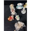 Image 2 : Vintage Lot Of Tea Cups, Figurines Etc