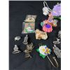 Image 2 : Misc Lot Of Cute Figurines, Avon Collectibles, Pewter, etc