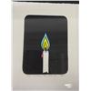 Image 2 : 2022 Candle for Ukraine Fine Artwork in Plexiglass