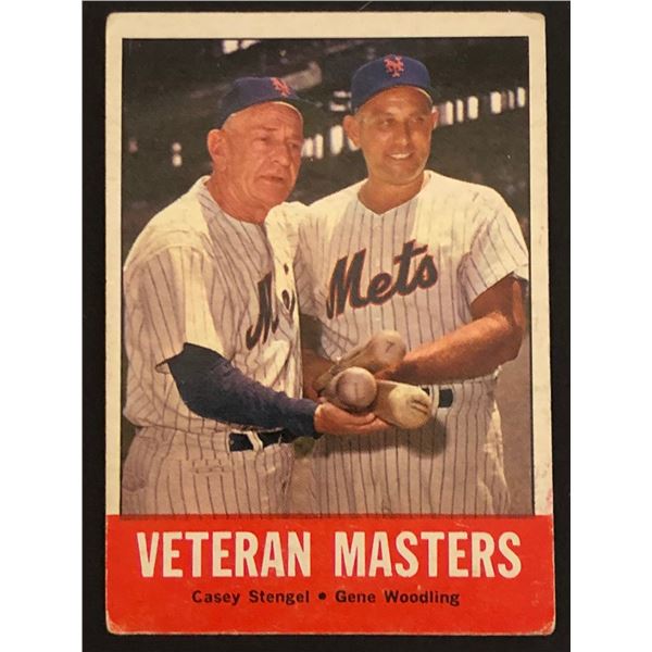 1963 TOPPS Casey Stengel SP (HOF)
