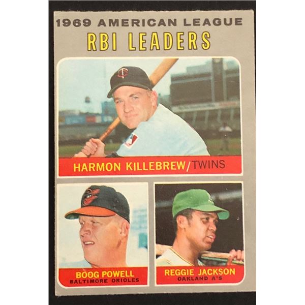 1970 O-PEE-CHEE Reggie Jackson LL (HOF)