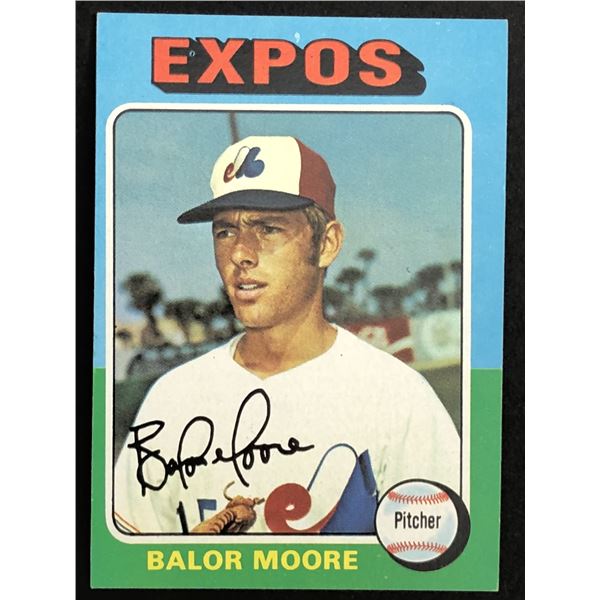 1975 TOPPS Balor Moore