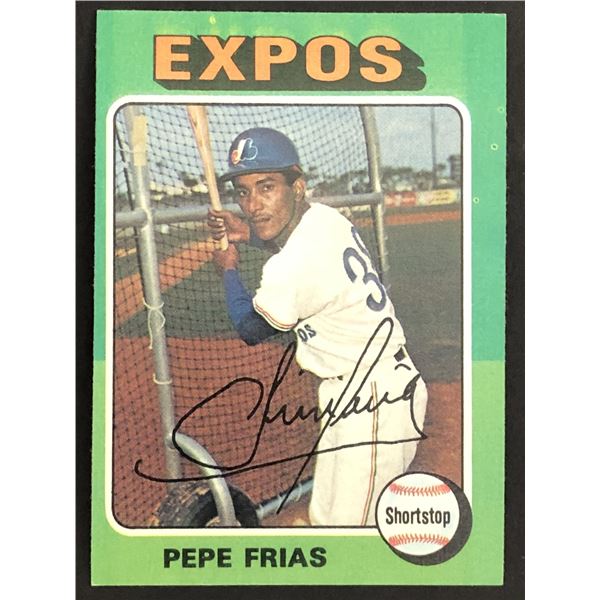 1975 TOPPS Pepe Frias