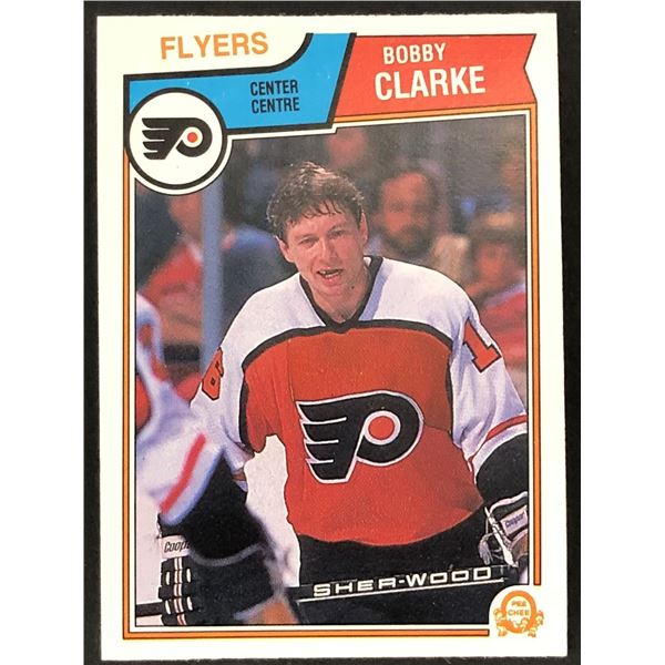 1983-84 O-PEE-CHEE Bobby Clarke (HOF)