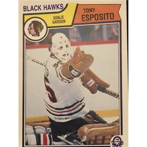 1983-84 O-PEE-CHEE Tony Esposito (HOF)