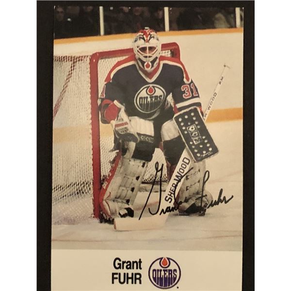 1989-90 ESSO Grant Fuhr (HOF)