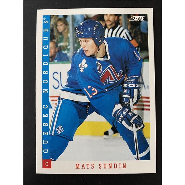 1993-94 SCORE Mats Sundin (HOF)