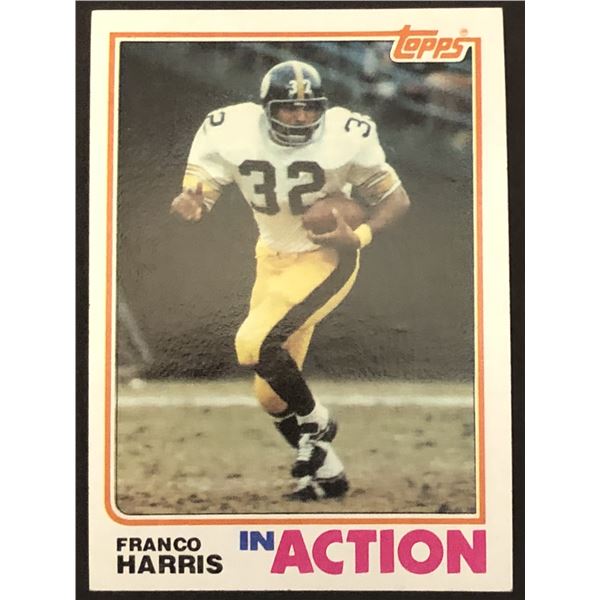 1982 TOPPS Franco Harris IA (HOF)