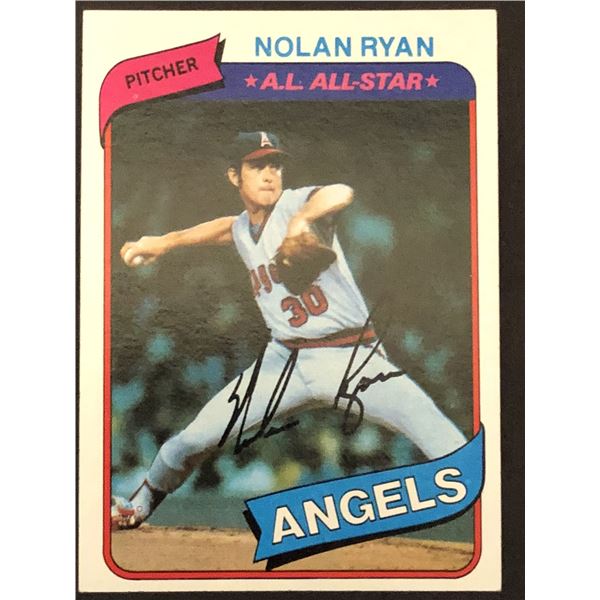 1980 TOPPS Nolan Ryan (HOF)