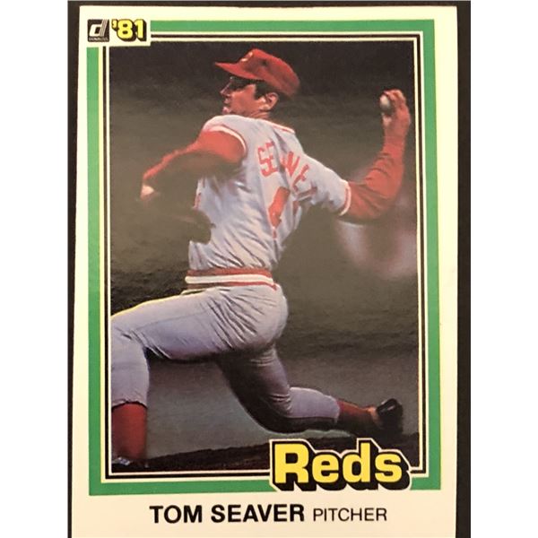 1981 DONRUSS Tom Seaver (HOF)