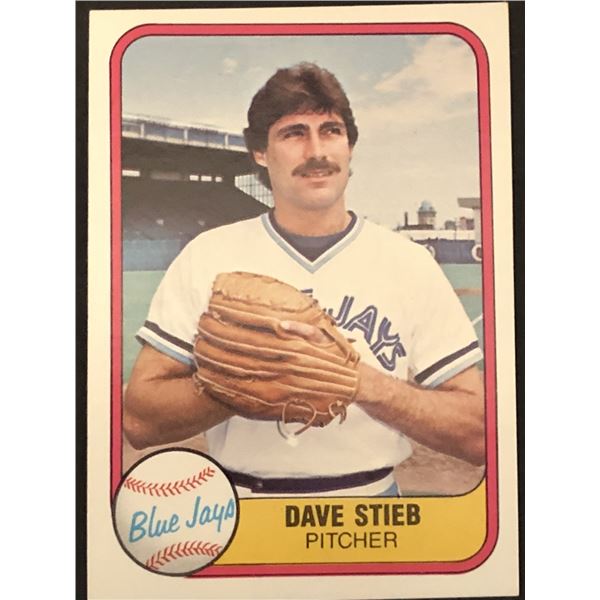 1981 FLEER Dave Stieb