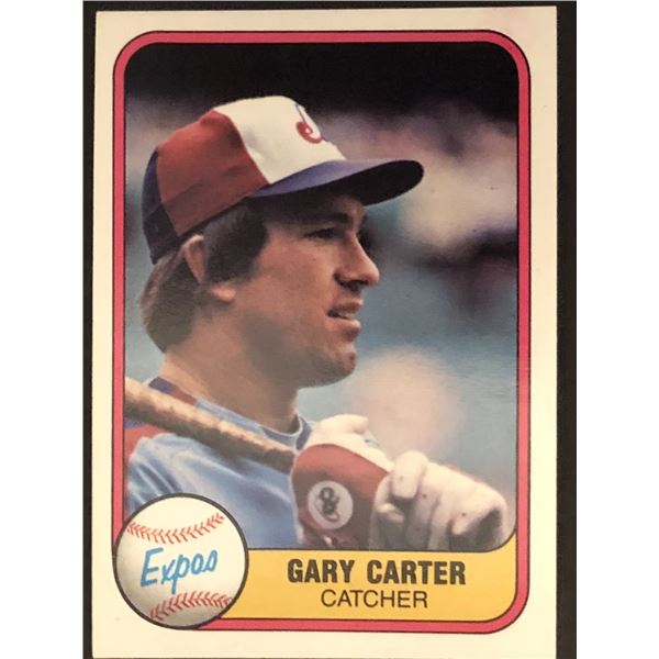 1981 FLEER Gary Carter (HOF)