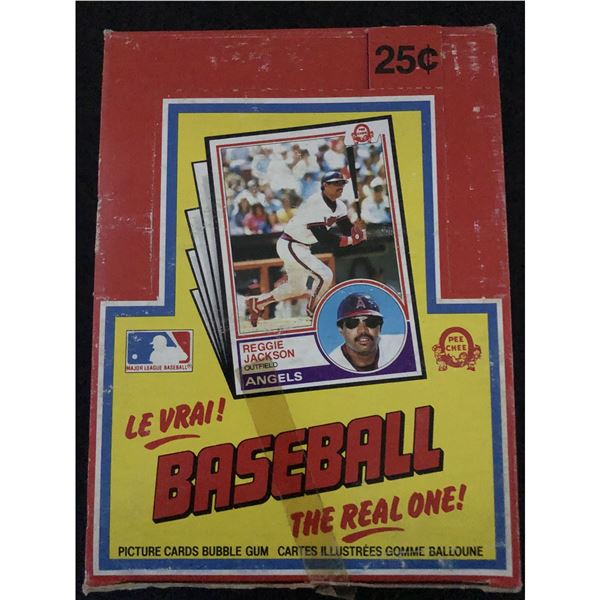 1983 O-PEE-CHEE Baseball wax box (36 packs)