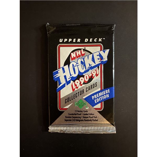 1990-91 UPPER DECK Hockey foil pack