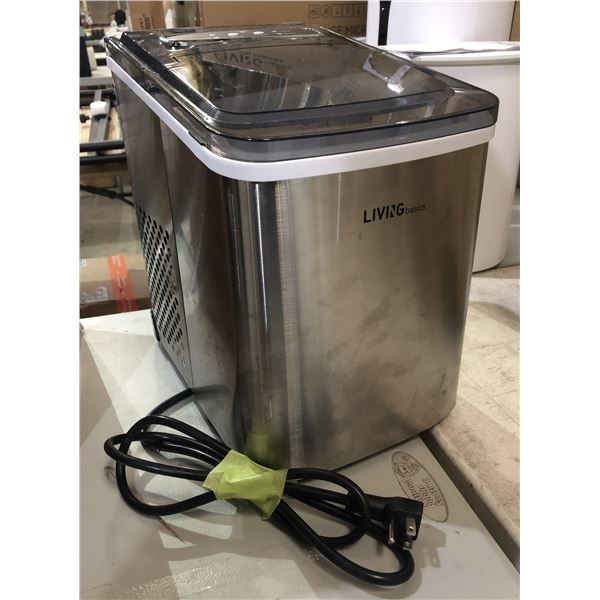 LIVING Basics ice maker (store return)