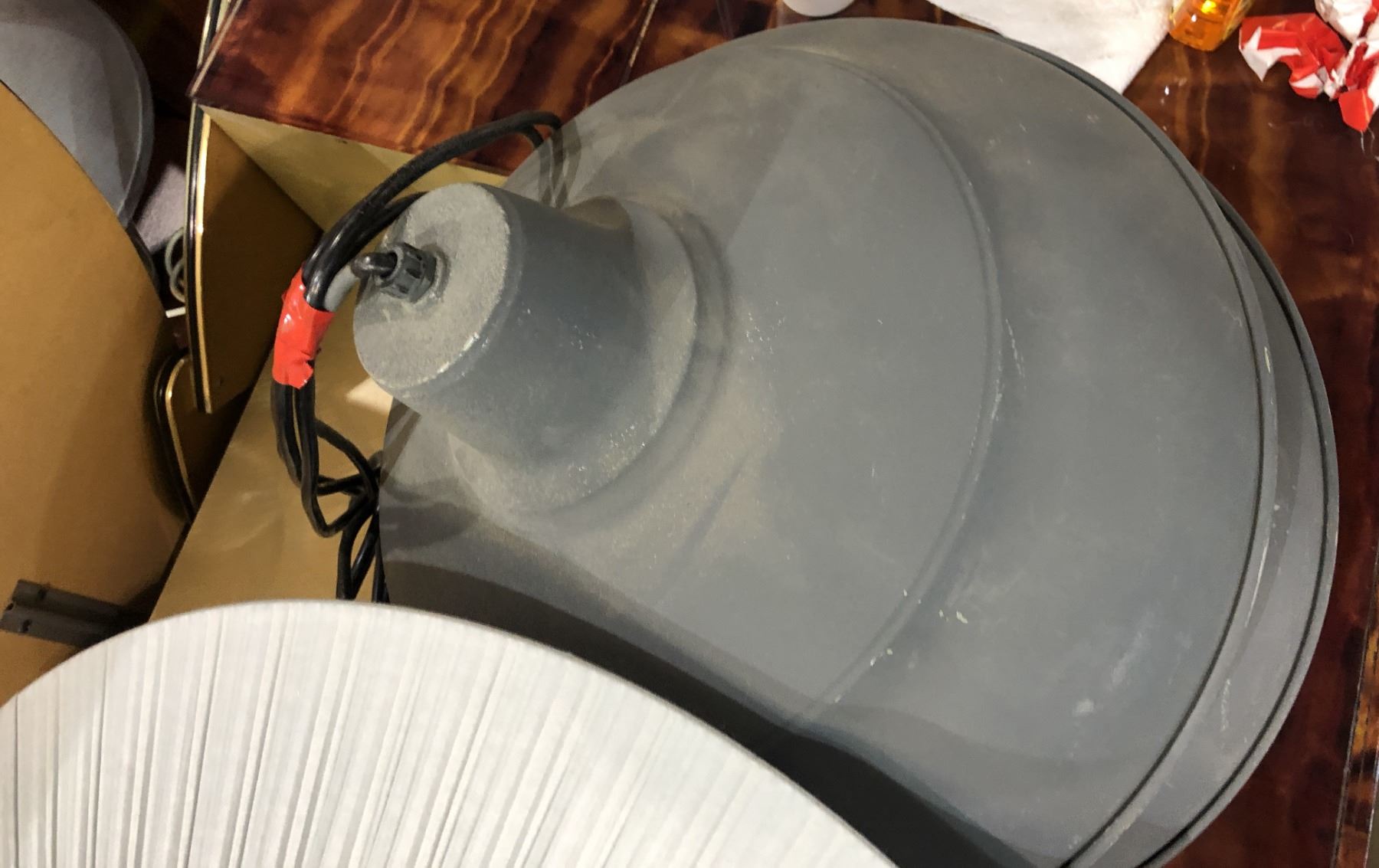 Group of assorted ceiling light fixtures