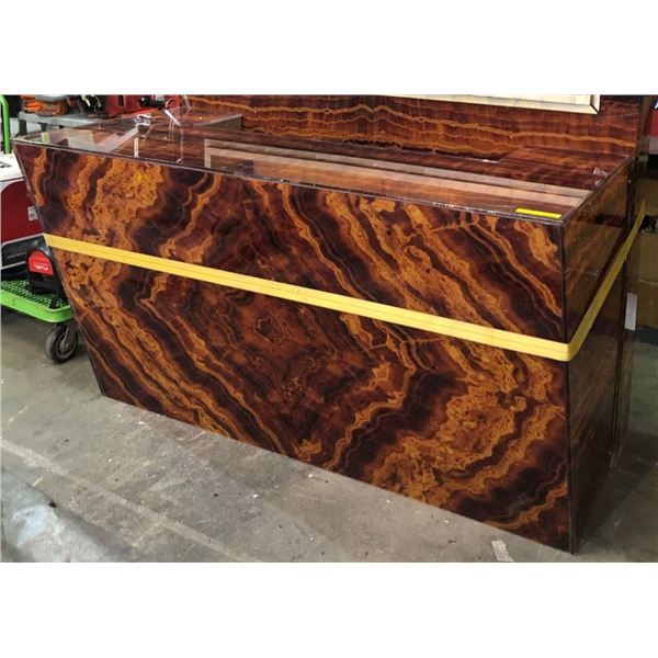 Snowpiercer - custom made bar for sushi train (approx. 6ftx32 x42 )