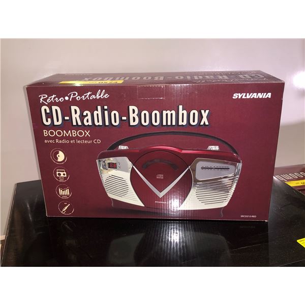 Sylvania vintage CD Radio Boombox