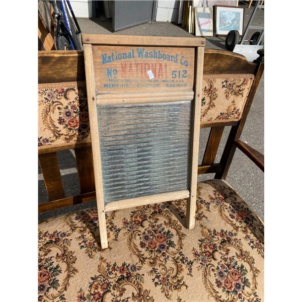 National Washboard co. Washboard