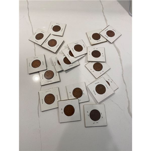 Bag of 20 King pennies