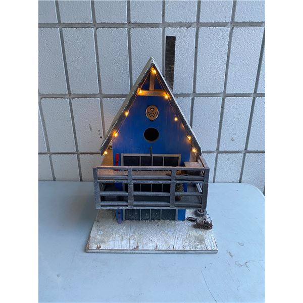 Rustic bird house